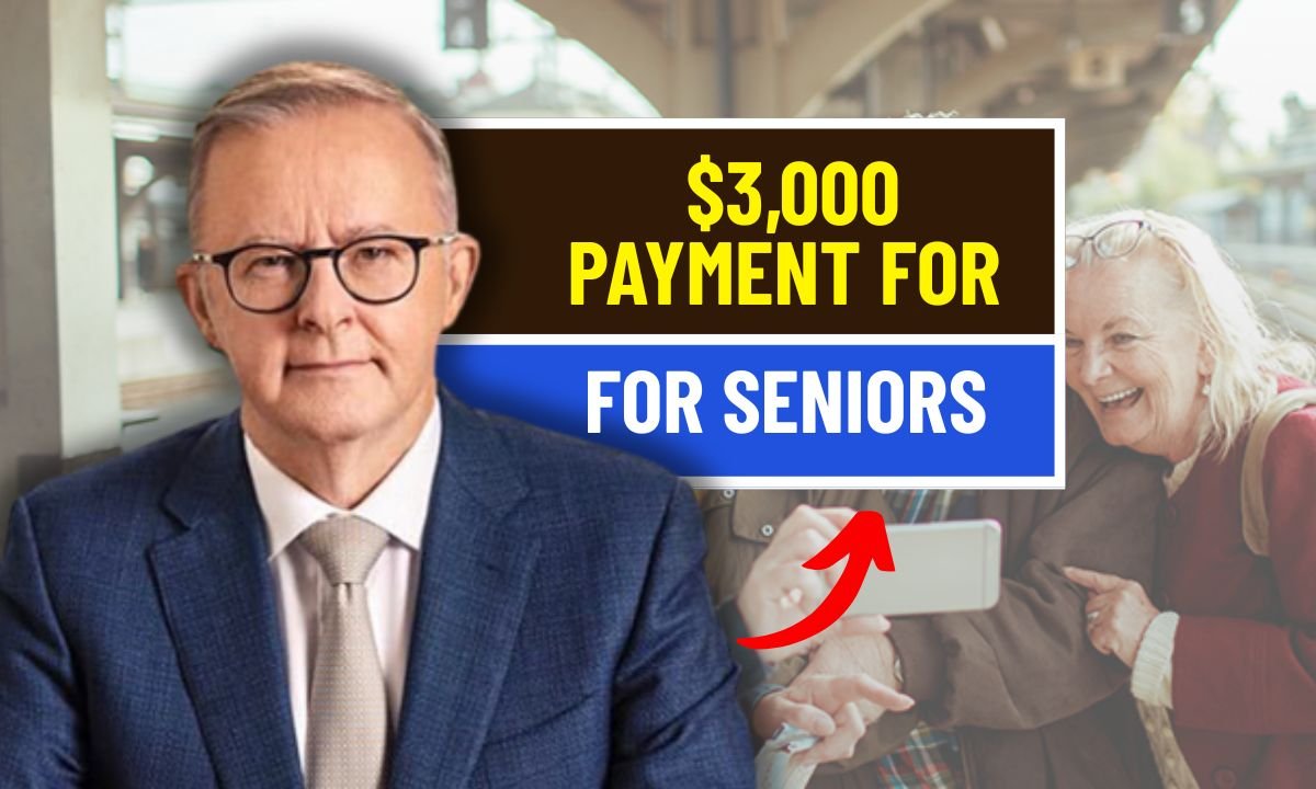 $3,000 Payment for Seniors in Australia